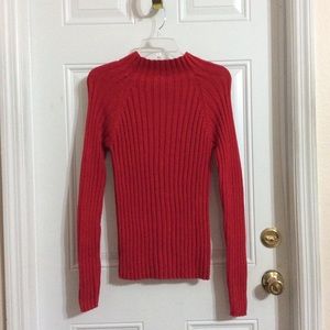 LIKE NEW NY&CO Red Long Sleeve Sweater Size M